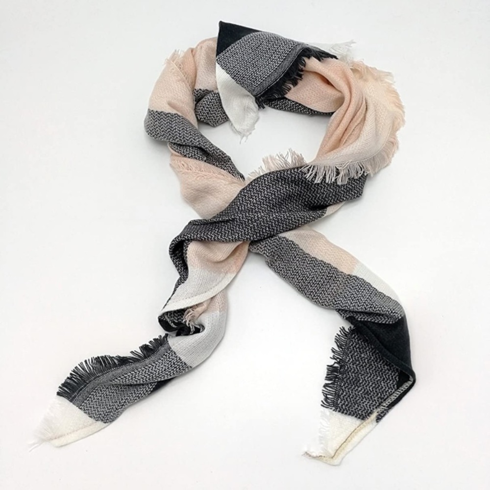 Wander Agio Womens Warm Long Shawl Winter Wraps Large Scarves Knit Cashmere Feel